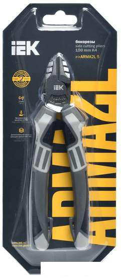 Кусачки боковые (бокорезы) IEK A2L5-PC10-K4-180