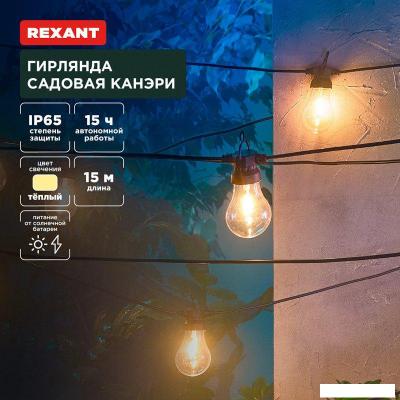 Гирлянды и световые фигуры Rexant Канэри 602-2422