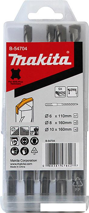 Набор буров Makita B-54704 (5 предметов)