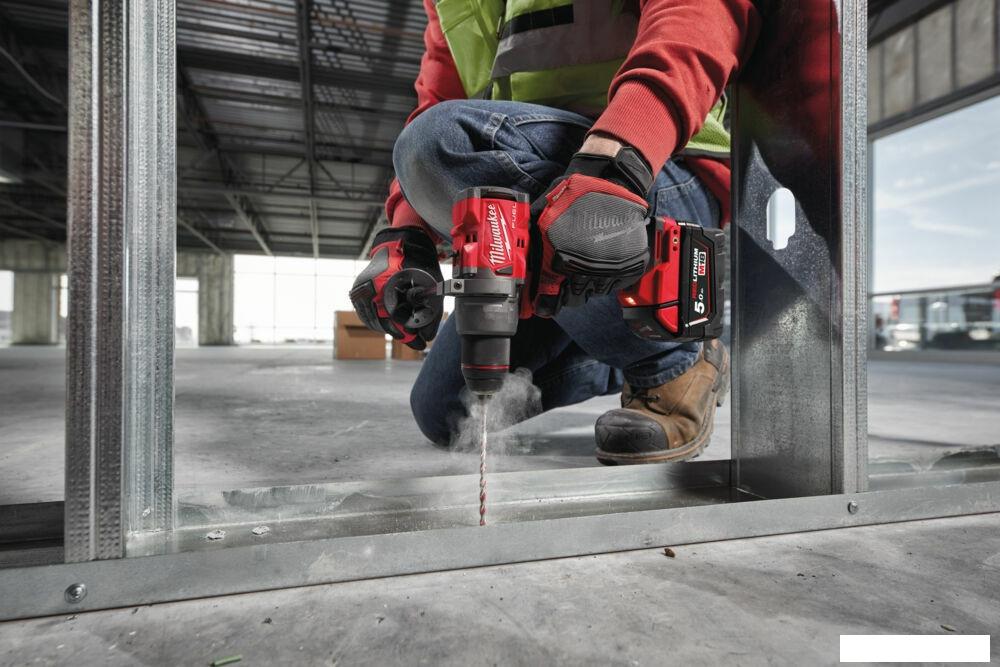 Дрель-шуруповерт Milwaukee M18 FUEL M18FDD3-502X 4933479863 (с 2-мя АКБ 5 Ач, кейс)