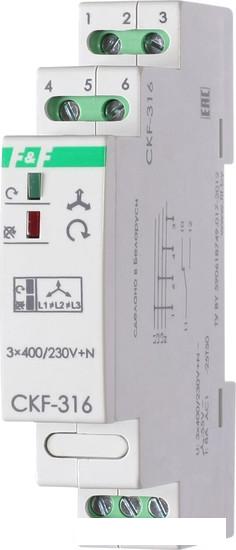 Реле контроля фаз Евроавтоматика F&amp;F CKF-316 EA04.002.005