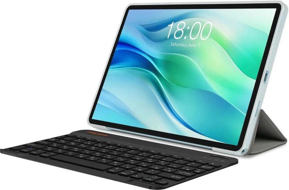 Планшет Teclast P50 2025 4GB/128GB LTE (бирюзовый, с чехлом и клавиатурой)