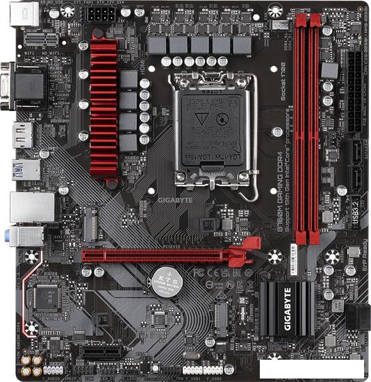 Материнская плата Gigabyte B760M Gaming DDR4 (rev. 1.x)
