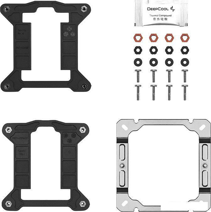 Кулер для процессора DeepCool AG400 R-AG400-BKNNMN-G-1