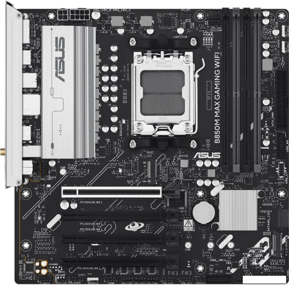 Материнская плата ASUS B850M Max Gaming WiFi