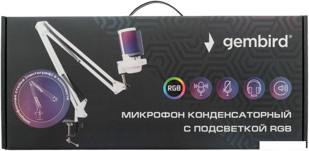 Проводной микрофон Gembird M-02NW