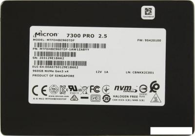 SSD Micron 7300 Pro 1.92TB MTFDHBE1T9TDF-1AW1ZABYY SSD Micron 7300 Pro 1.92TB MTFDHBE1T9TDF-1AW1ZABYY