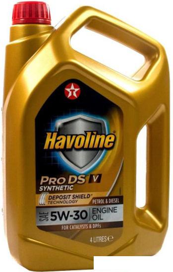 Моторные масла Texaco Havoline ProDS VB SAE 0W-20 4л