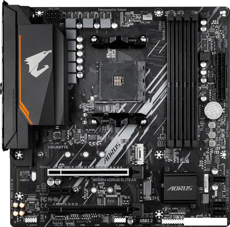 Материнская плата Gigabyte B550M Aorus Elite AX (rev. 1.4)