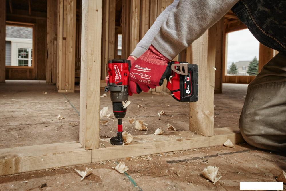 Дрель-шуруповерт Milwaukee M18 FUEL M18FDD3-502X 4933479863 (с 2-мя АКБ 5 Ач, кейс)