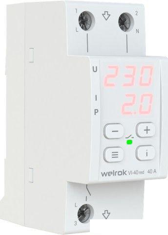 Реле напряжения Welrok VI-40 red (красный)