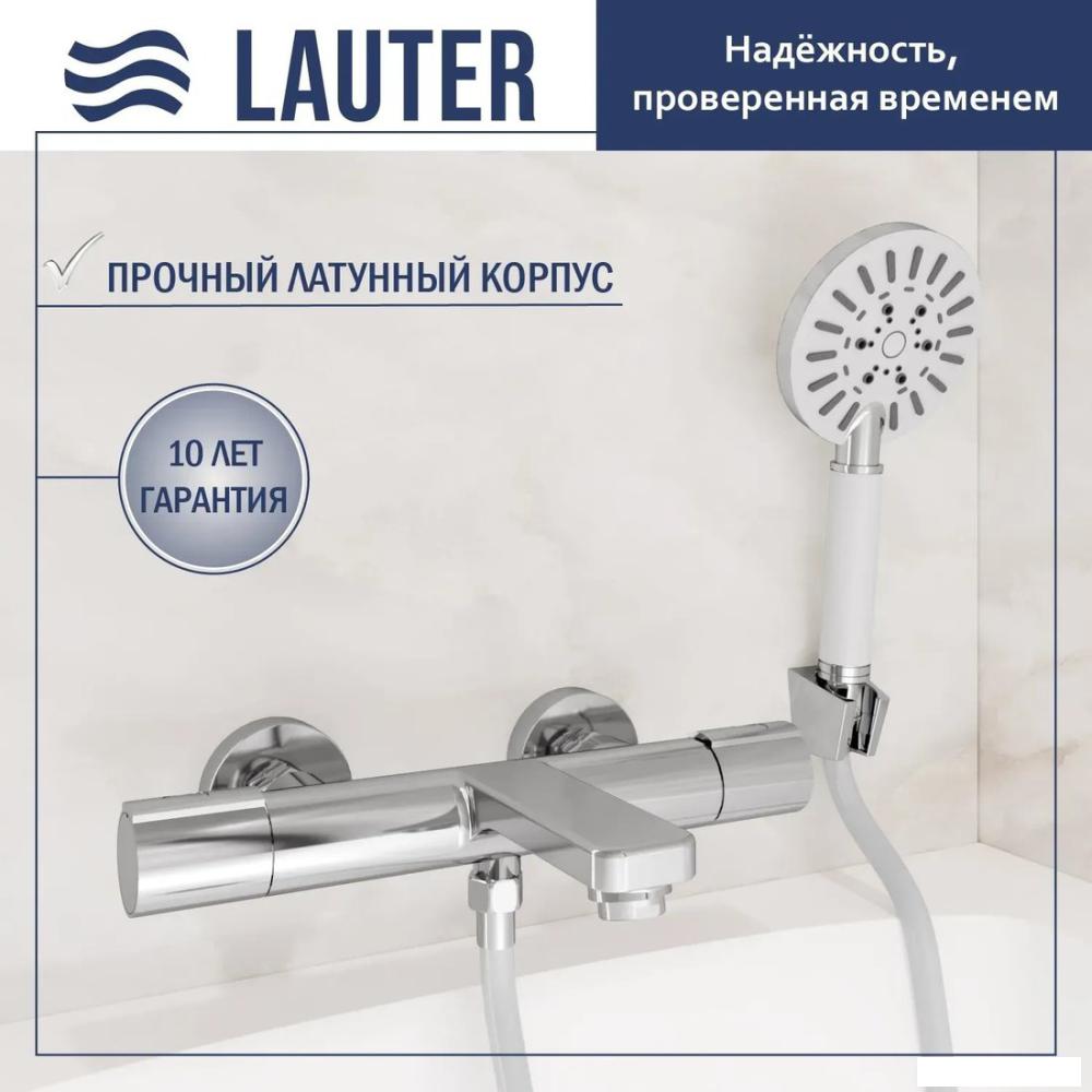 Смеситель Lauter Temp 21YH50427-4 с душевым гарнитуром Vibe 63067