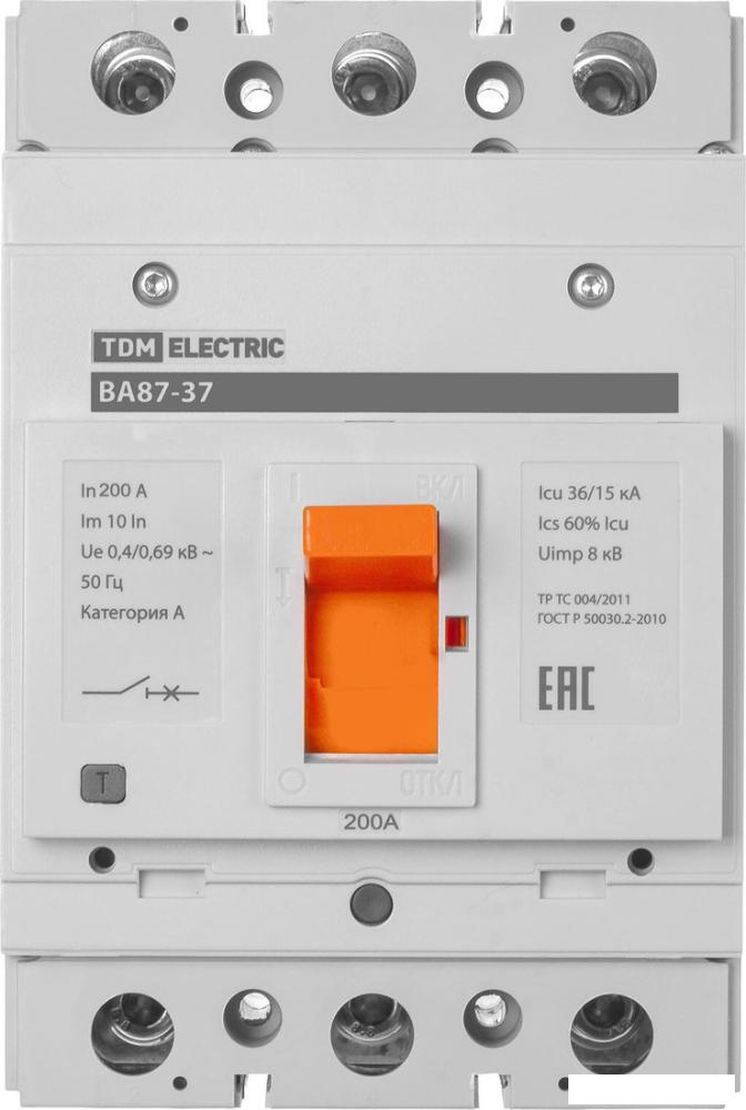 Выключатель автоматический TDM Electric ВА87-37 3Р 200А 35кА SQ0751-0017