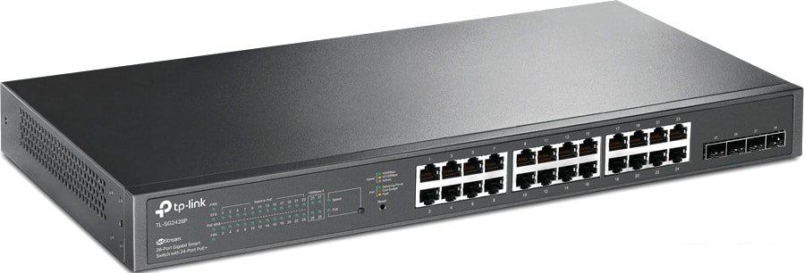 Настраиваемый коммутатор TP-Link TL-SG2428P