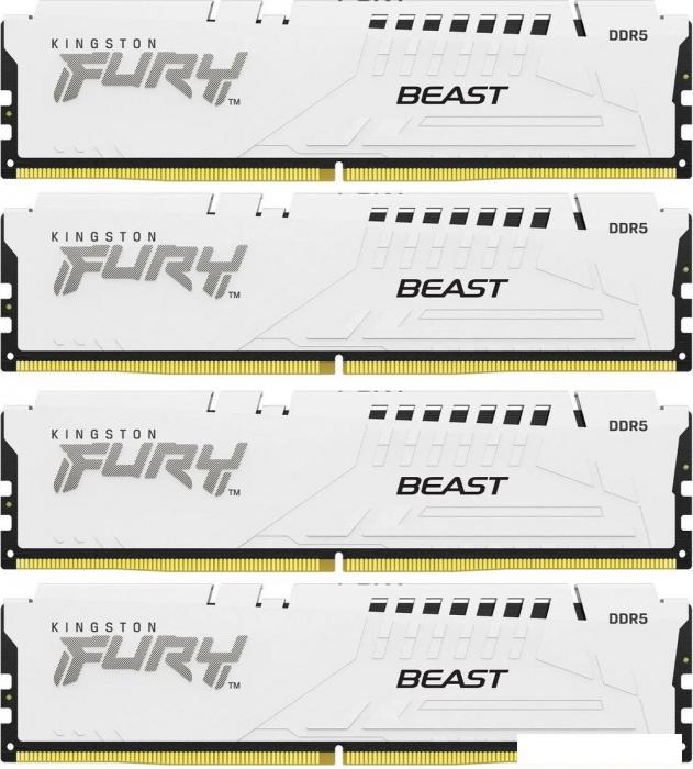 Оперативная память Kingston FURY Beast 4x32ГБ DDR5 5200 МГц KF552C40BWK4-128