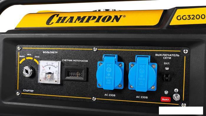 Бензиновый генератор Champion GG3200EW