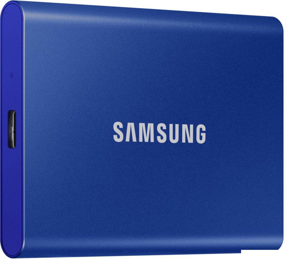 Внешний накопитель Samsung T7 2TB (синий)