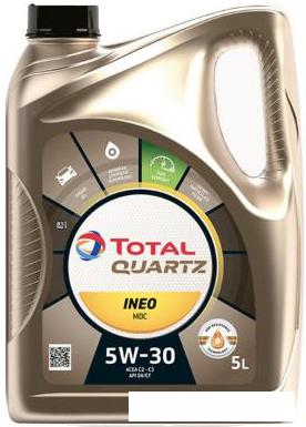 Моторное масло Total Quartz Ineo MDC 5W-30 5л
