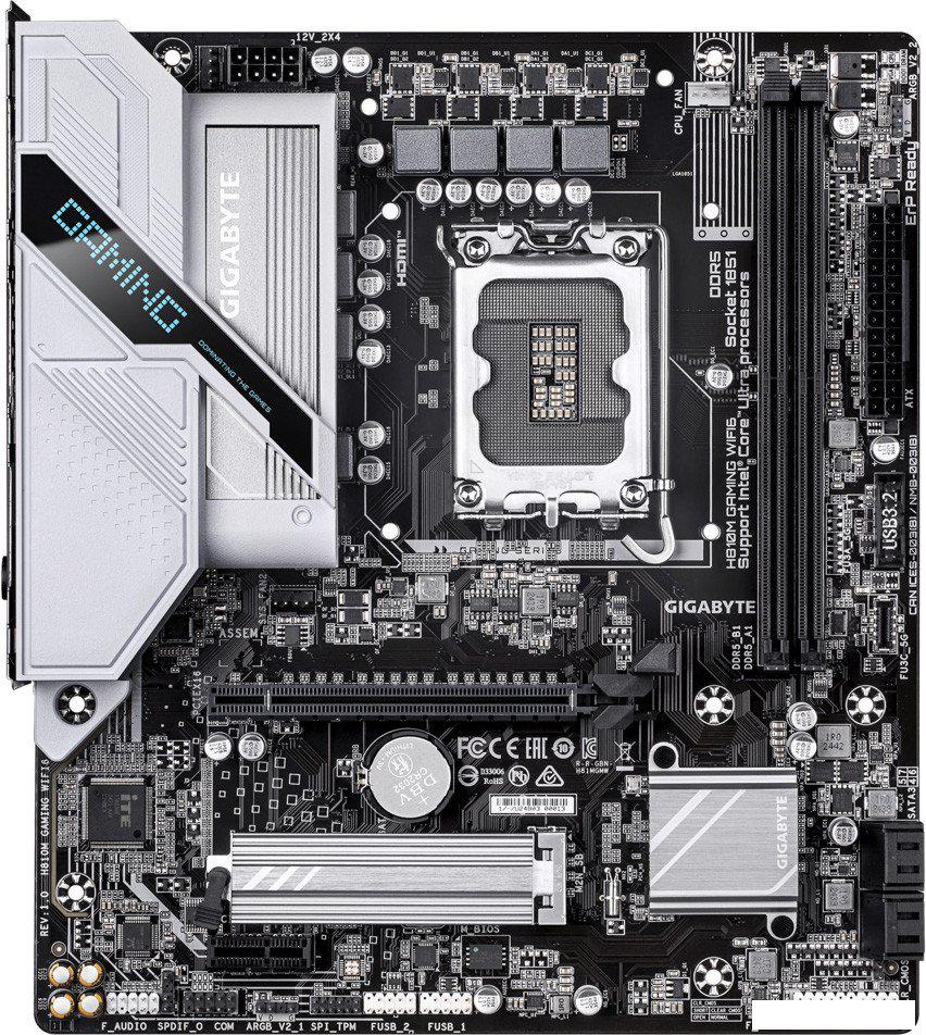 Материнские платы Gigabyte H810M Gaming WiFi6