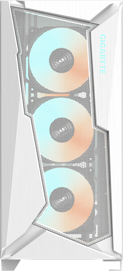 Корпус Gigabyte C301 Glass (белый)