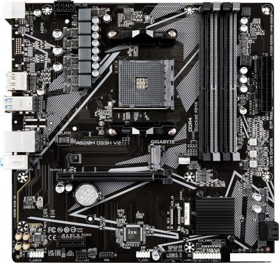 Материнская плата Gigabyte A520M DS3H V2 (rev. 1.0)