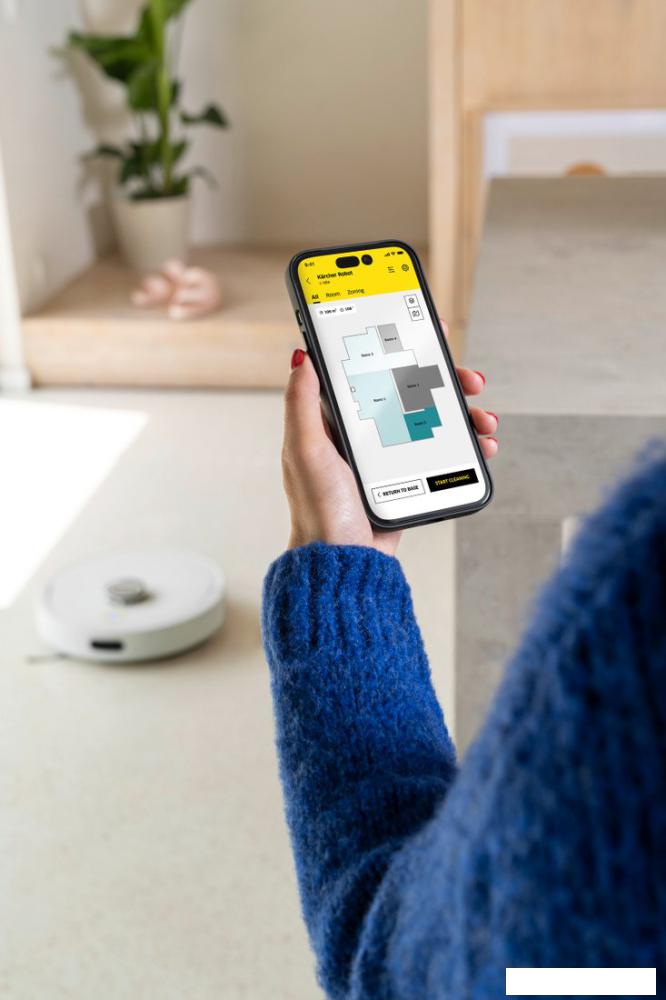 Робот-пылесос Karcher RVC 3 Comfort 1.269-120.0