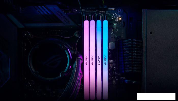 Оперативная память Kingston FURY Renegade RGB 2x48ГБ DDR5 6400МГц KF564C32RSAK2-96