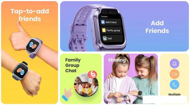 Детские умные часы Mibro Kids S1 (песочный)