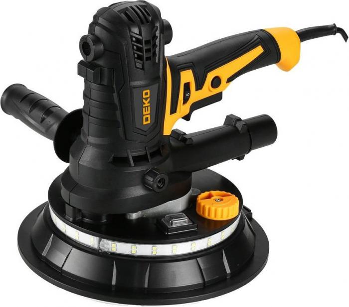 Эксцентриковая шлифмашина Deko DKWS1050 LED 083-1036