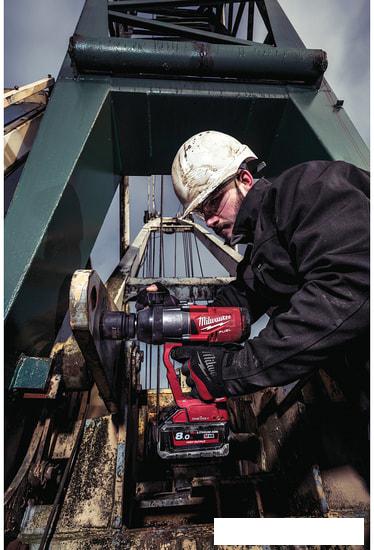 Шуруповерты, гайковерты, электроотвертки Milwaukee M18 ONEFHIWF1-802X ONE-KEY 4933459733 (с 2-мя АКБ, кейс)