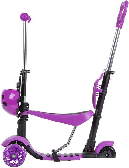 Трехколесный самокат Novatrack Saddle Pro 2019 120SB.DISCOKIDS.VL9 (фиолетовый)