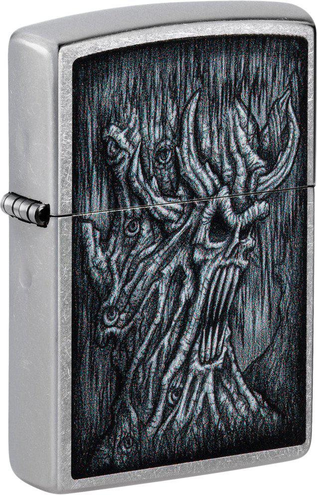Зажигалка Zippo Street Chrome Evil Tree Design 48681