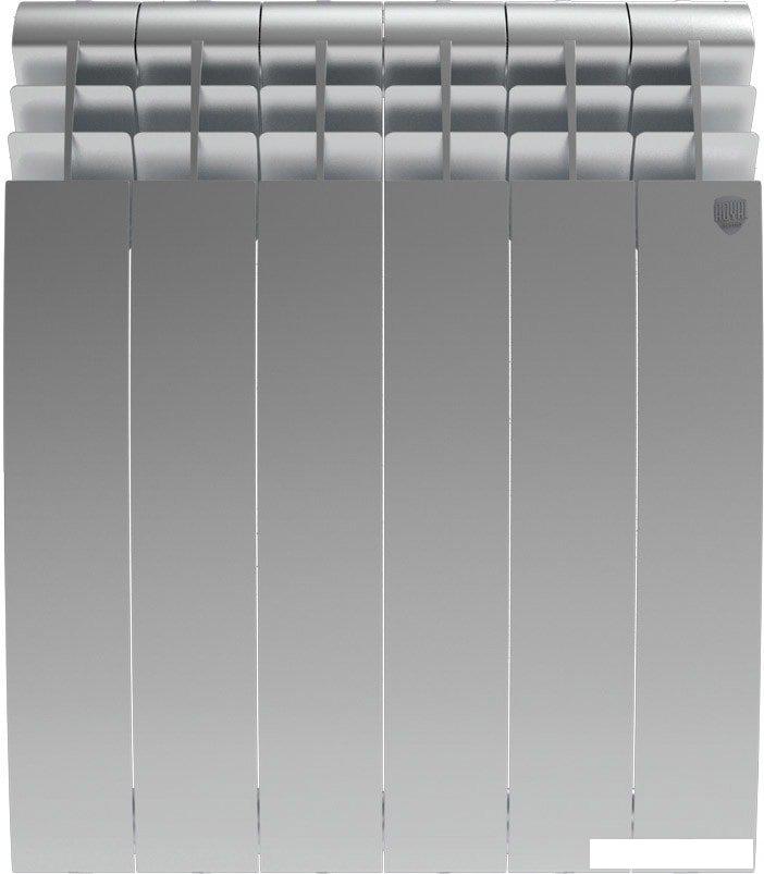 Алюминиевый радиатор Royal Thermo Biliner Alum 500 Silver Satin (14 секций)