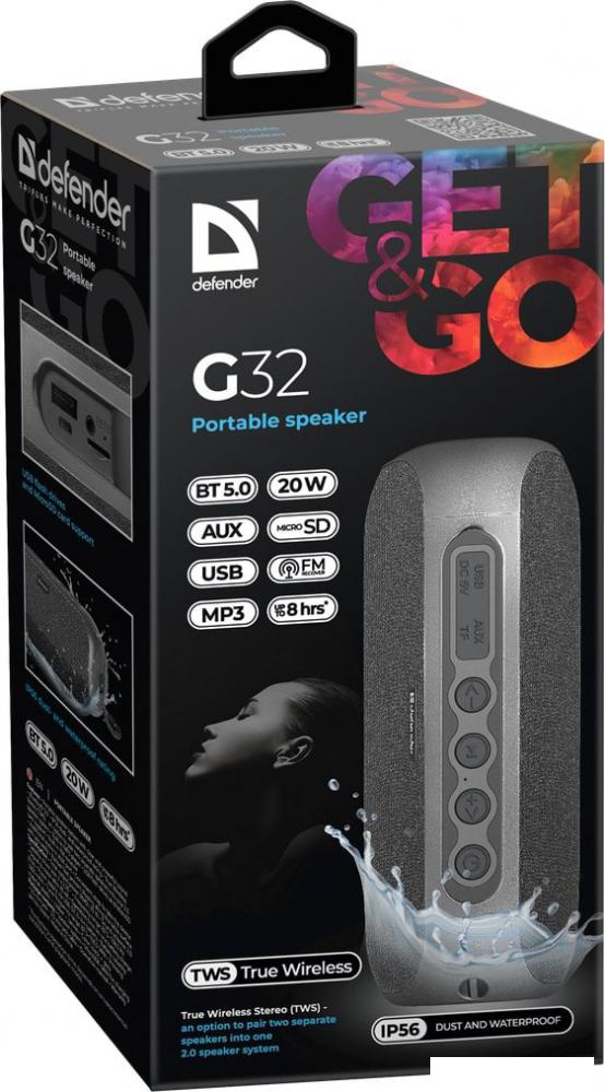 Беспроводные и портативные колонки Defender G32