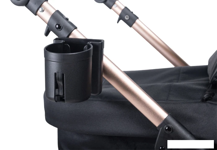 Универсальная коляска Aimile Original New Gold (2 в 1, черное золото)
