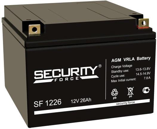 Аккумулятор для ИБП Security Force SF 1226 (12В/26 А·ч)