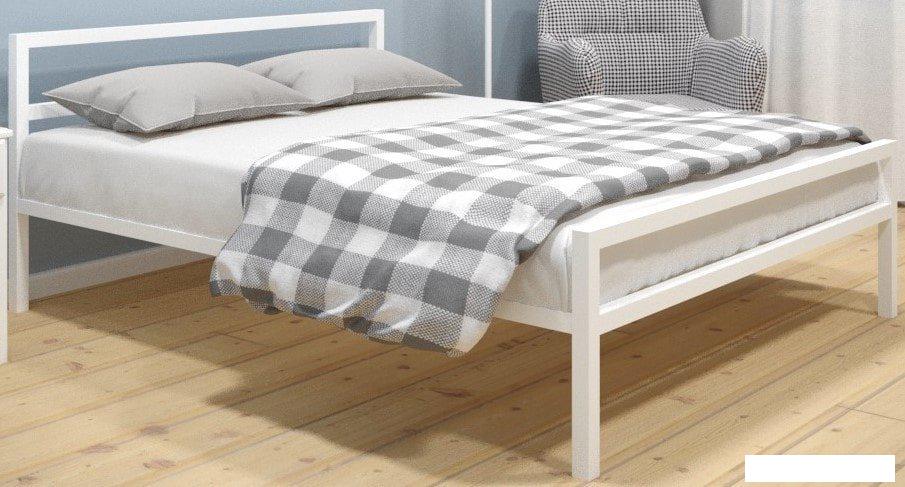 Кровать ИП Князев Наргиз 90x200 (белый)