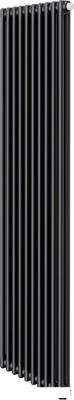 Стальной трубчатый радиатор Royal Thermo Insignia VC2180 - 10 секций RAL9005m
