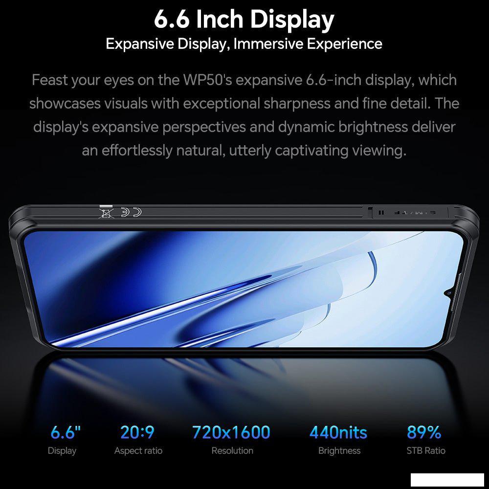 Телефон Oukitel WP52 4GB/256GB (черный)