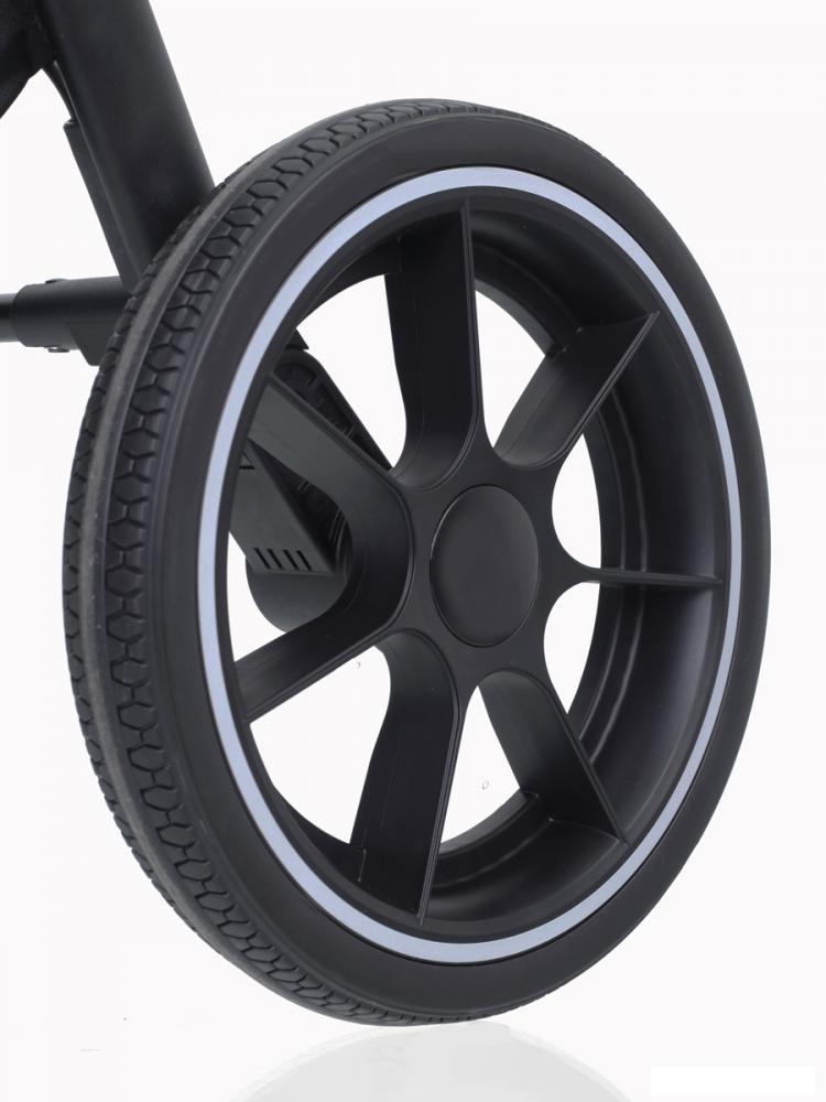 Универсальная коляска Rant MOWbaby Zoom PU (2 в 1, silver grey)