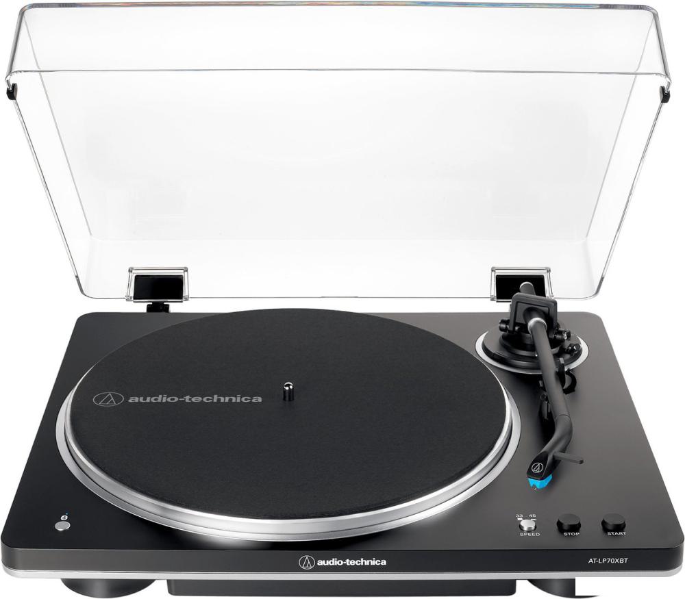 Виниловый проигрыватель Audio-Technica AT-LP70XBT-BK