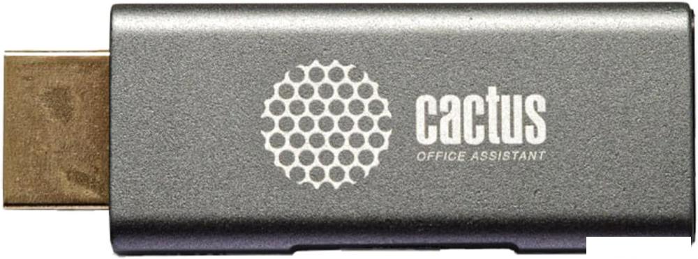 Адаптер CACTUS CS-HDMI-DP-ADR HDMI - DisplayPort (серый)