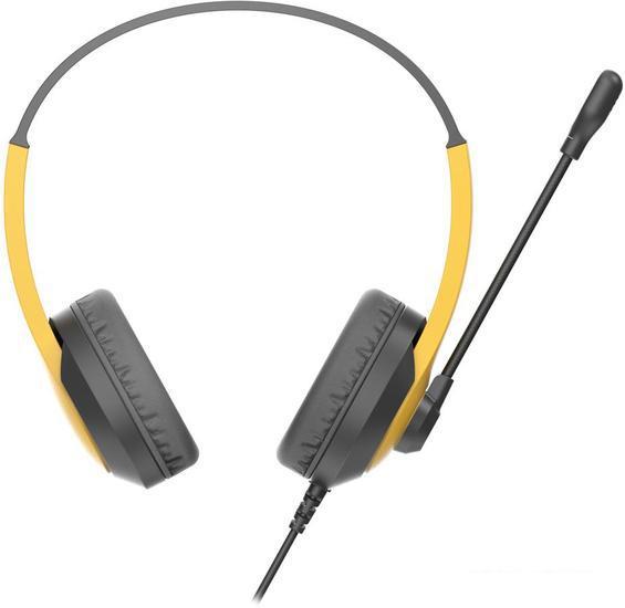 Наушники A4Tech Fstyler FH100U (черный/желтый)