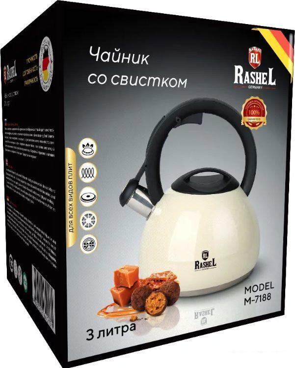 Чайник со свистком Rashel М-7188