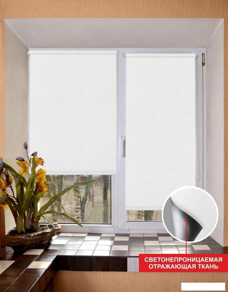 Рулонные шторы Lm Decor Симпл Блэкаут LM 68-01 180x185