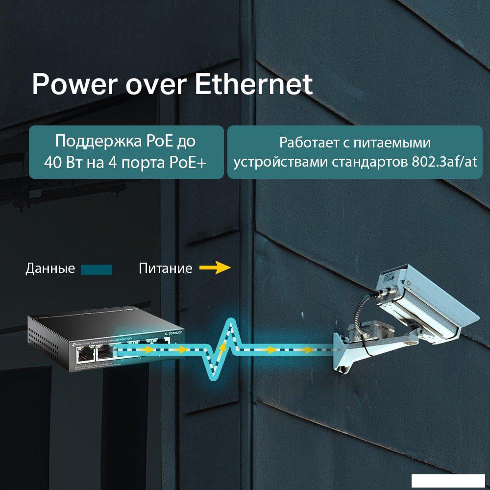 Неуправляемый коммутатор TP-Link TL-SG1005LP