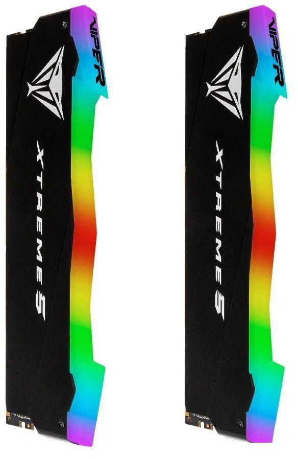 Оперативная память Patriot Viper Xtreme 5 RGB 2x16ГБ DDR5 7600МГц PVXR532G76C36K