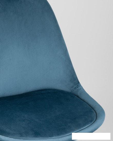 Стул Stool Group Frankfurt велюр (синий)