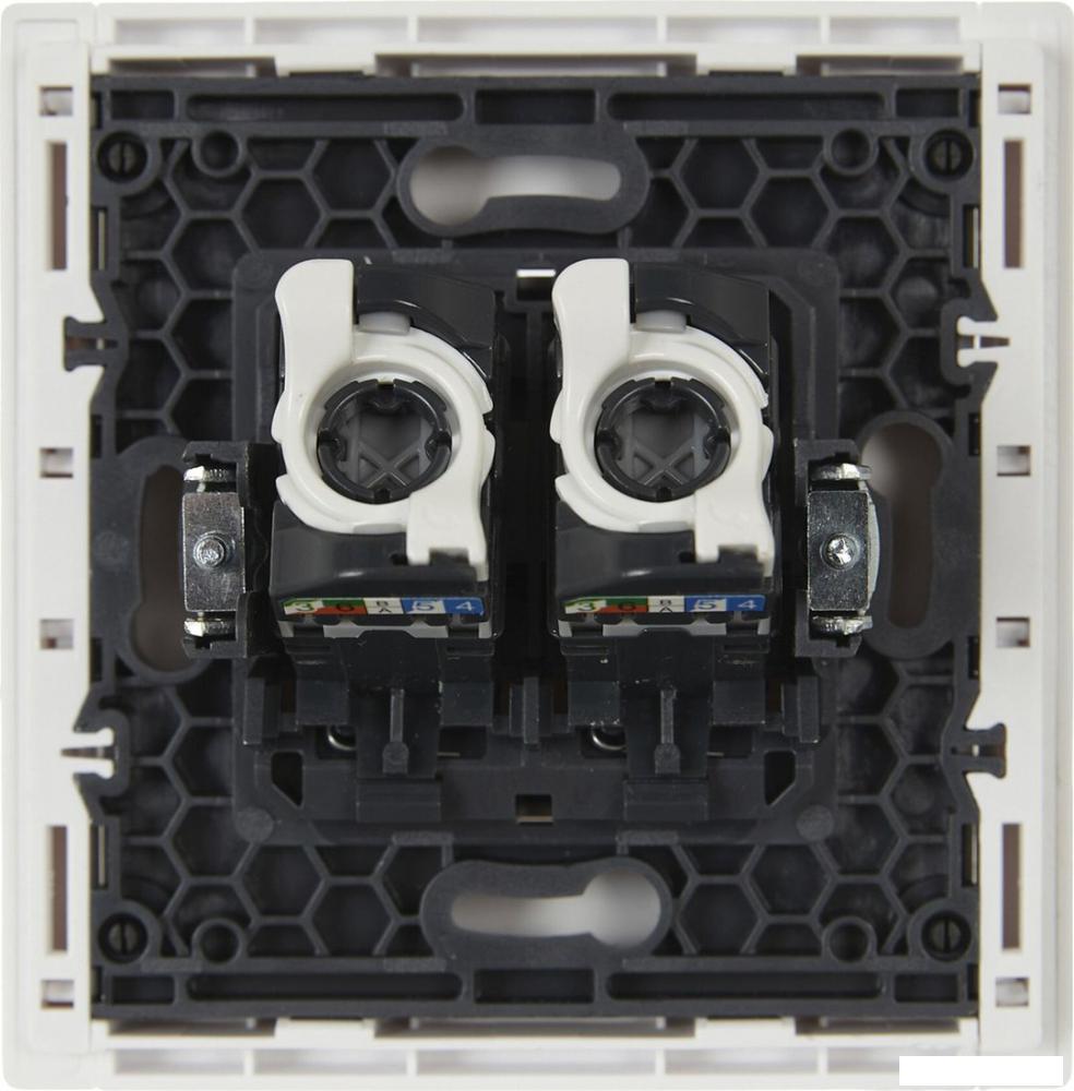 Розетка компьютерная IEK Forte&amp;Piano FP-K20-1-K01