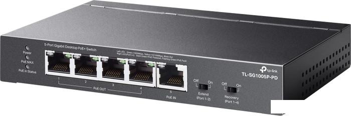 Неуправляемый коммутатор TP-Link TL-SG1005P-PD М1